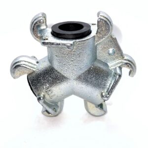 Kinglock Claw Coupling-Iron, 2 Claw, Triple Connection