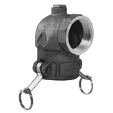 Ever-Tite 90° Coupler with Check Valve