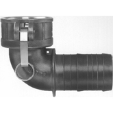 Ever-Tite Part C - 90° Female Coupler X Hose Shank