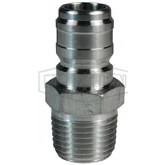Dixon E Series, Straight Through Nipple (Male Threads)