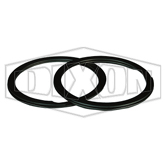 Dixon HT Series, ISO16028 Flushface Interchange Coupler Bulkhead Kits