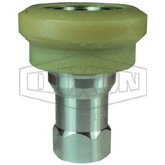 Dixon H Series, ISO-B Interchange Food Grade Nylon Flanged Coupler