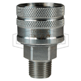 Dixon T Series, Enerpac Interchange Poppet Coupler (Male Threads)