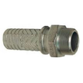 Dixon Ground Joint Male Stem - Malleable Iron