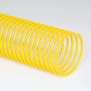 FLEXAUST FLEX-TUBE PU - COTTON PICKING, POWDER & BULK MATERIAL SUCTION HOSE, FDA, POLYURETHANE