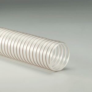 FLEXAUST FLEXADUX PU FLX-THANE SD - FOOD, DUST COLLECTION HOSE, FDA, STATIC DISSIPATIVE, POLYURETHANE