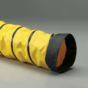 FLEXAUST SPRINGFLEX STO - FLAME RETARDANT, FAN & BLOWER HOSE, NEOPRENE COATED POLYESTER FABRIC