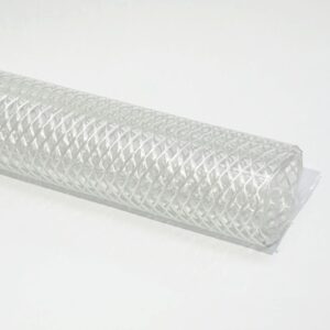 KINGFLEX DIAMOND CLEAR, TRANSPARENT POLYESTER BRAIDED HOSE, PVC