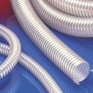 NORRES AIRDUC PUR 355 AS (HD) - HIGHLY ABRASION-RESISTANT, HEAVY DUTY, MICROBER RESISTANT, FLAME RETARDANT, ANTISTATIC PREMIUM ESTER-POLYURETHANE HOSE